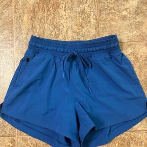 Abercrombie & Fitch Women's Athletic Shorts in Blue
